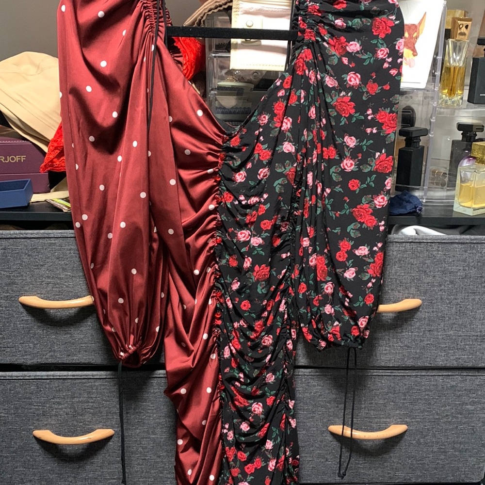 Cute unique dress worn two times tons of compliments